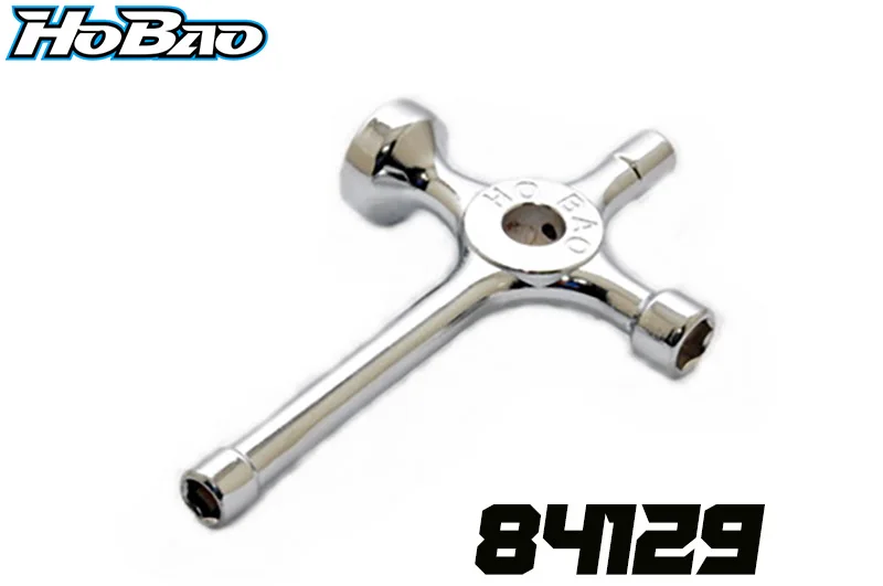 Original OFNA/HOBAO RACING 84129 CROSS WRENCH, 17MM NUT FOR 1/8 1/10 HYPER/HSP/FS/ARRMA/LOSI/HONOR/TLR/AE/XRAY