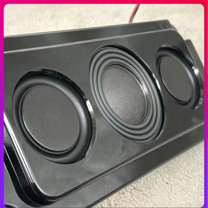 Subwoofer 3-inch dual voice coil, quad bass diaphragm passive woofer
