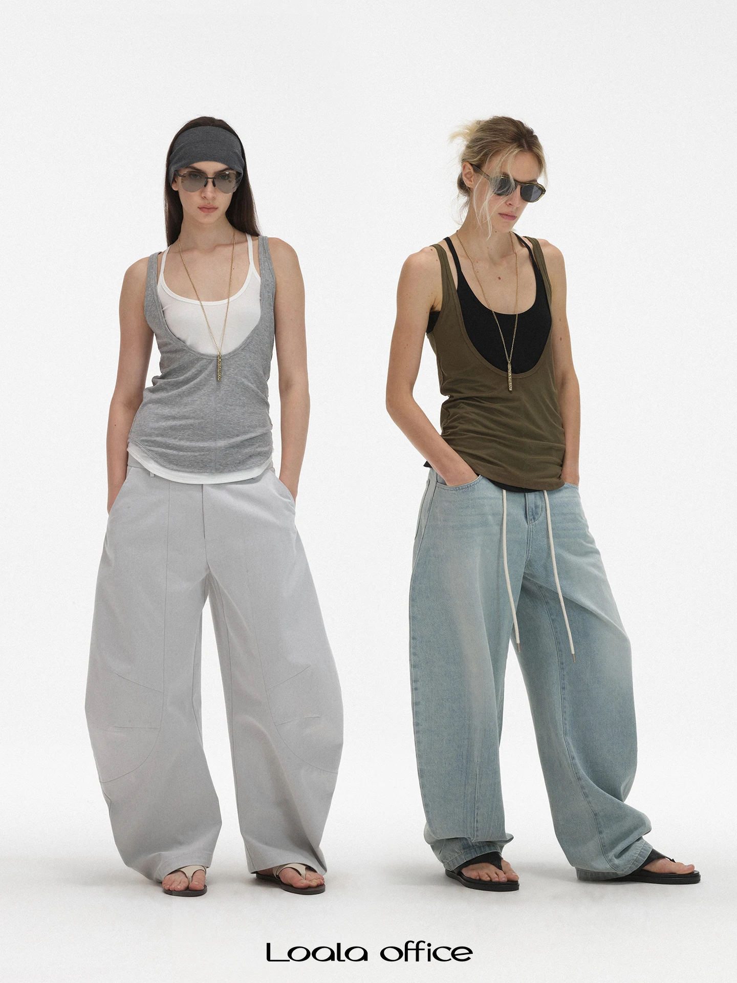 

Loala Office Layered Outfit Silk Real Two-Piece ter Ne Color Blo Design Sensation Women's Vest Tank Top Summer Thin