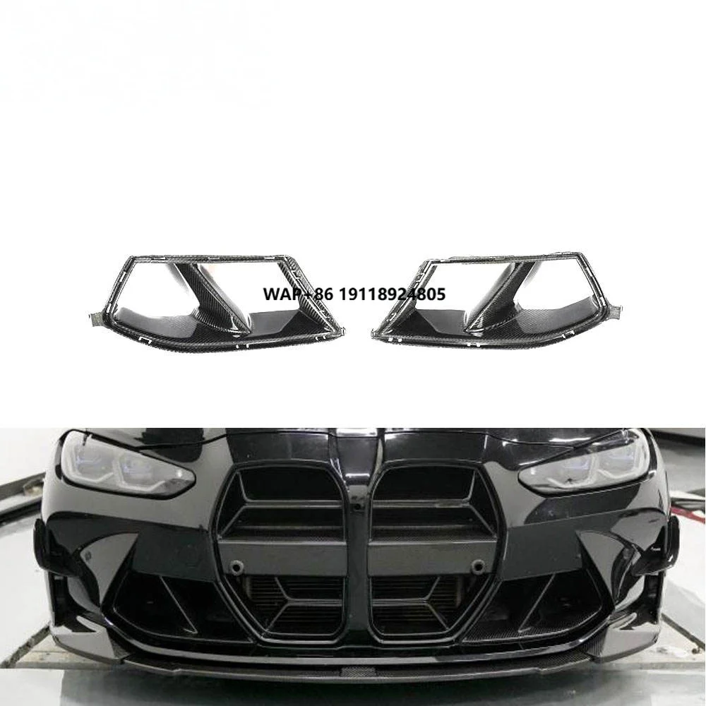 

2020- 20203 High Performance Real Carbon Fiber G80 M3 Front Air Ducts for G82 G83 M4 Competition