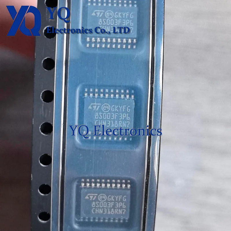 10PCS/lot New OriginaI STM8S003F3P6 STM8S003F3P6TR 8S003F3P6 TSSOP20 8-bit microcontroller MCU