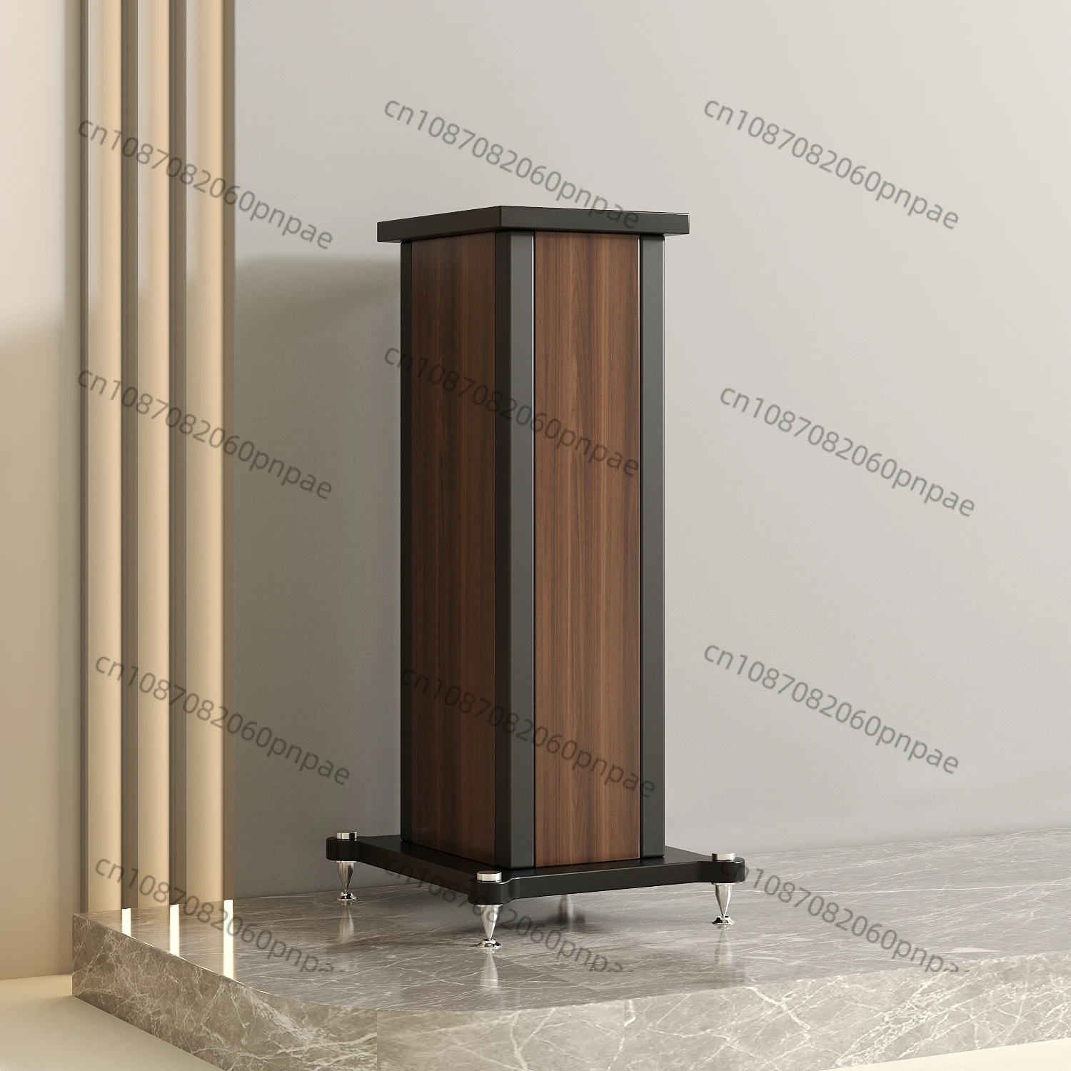 

KTV home fever speaker placement rack shock-absorbing foot nails