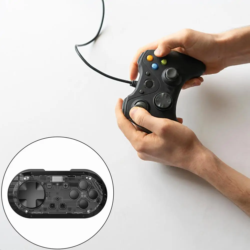 Ergonomic Design Gaming Controller Mini Game Controller Portable Rechargeable Mini Bluetooth Game for Multi-platform for Gaming