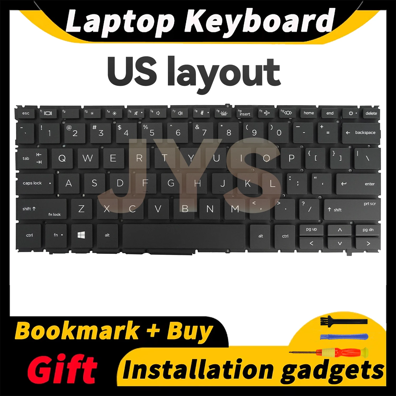 

Suitable for HP Elitebook 840 845 745 G7 G8 830 840 G9 ZBook Firefly 14 laptop replacement keyboard US layout with backlight