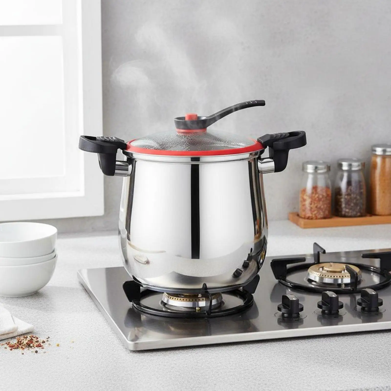 soup pot Multipurpose Uniform Heating Multifunctional Cooking Pot for Home Cooks, Kitchen