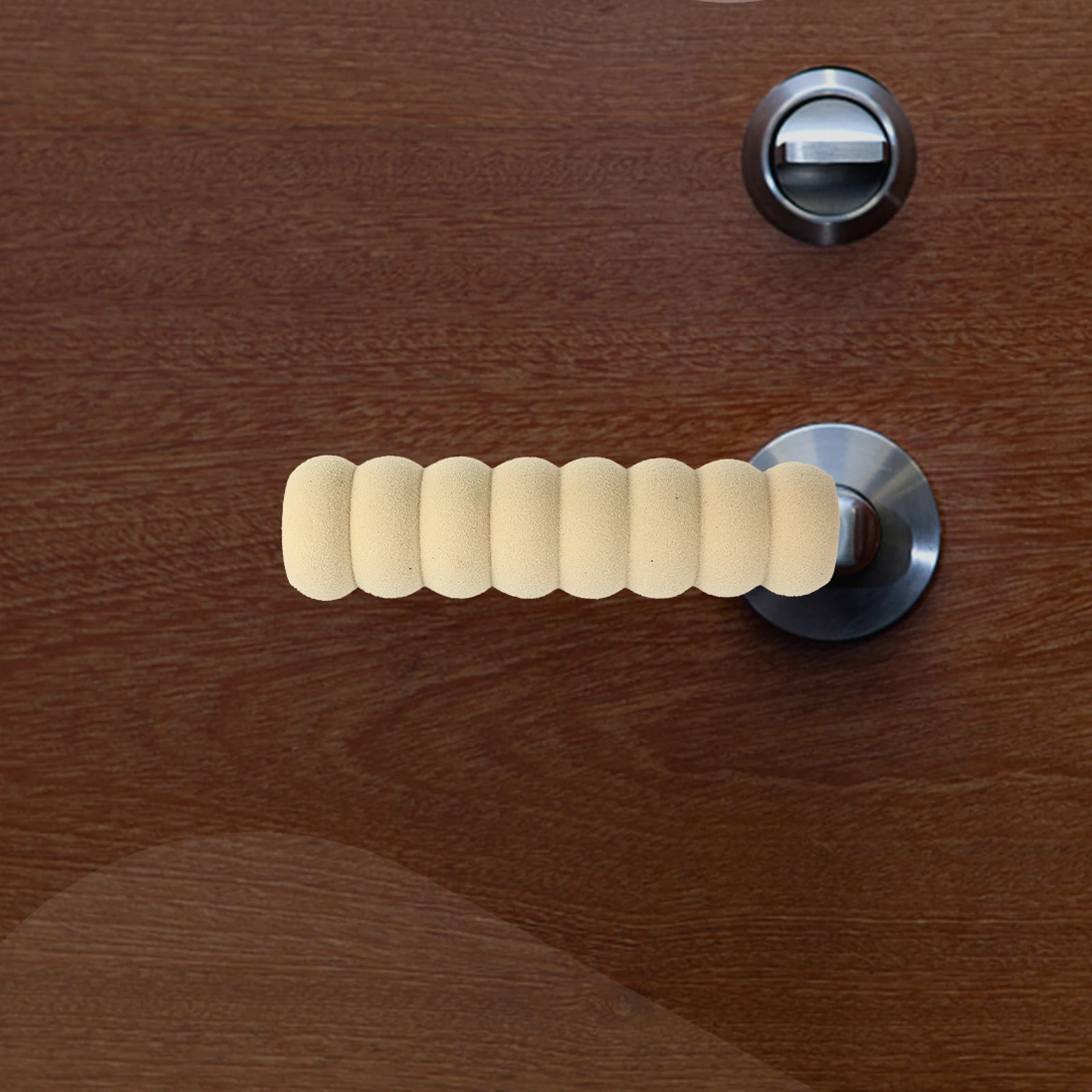

8Pcs Anti-Collision Door Knob Protector Cover - Skid-Proof Stretchy Handle Sleeve for Wall Protection Home Safety Doorknob