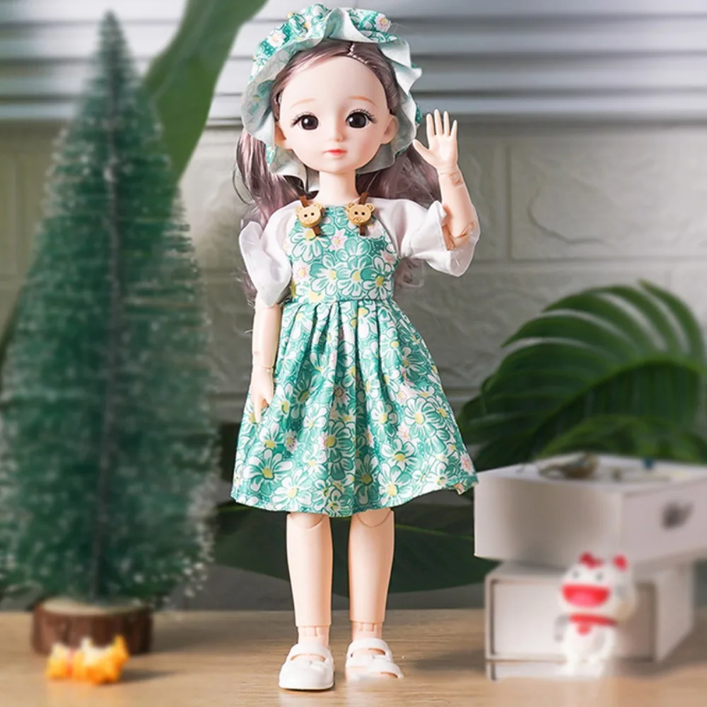 

1/6 SD 30cm Bjd Doll with Clothes Attractive Eyes Long Hair Princess Dress Up BJD Dolls Anime Elegant