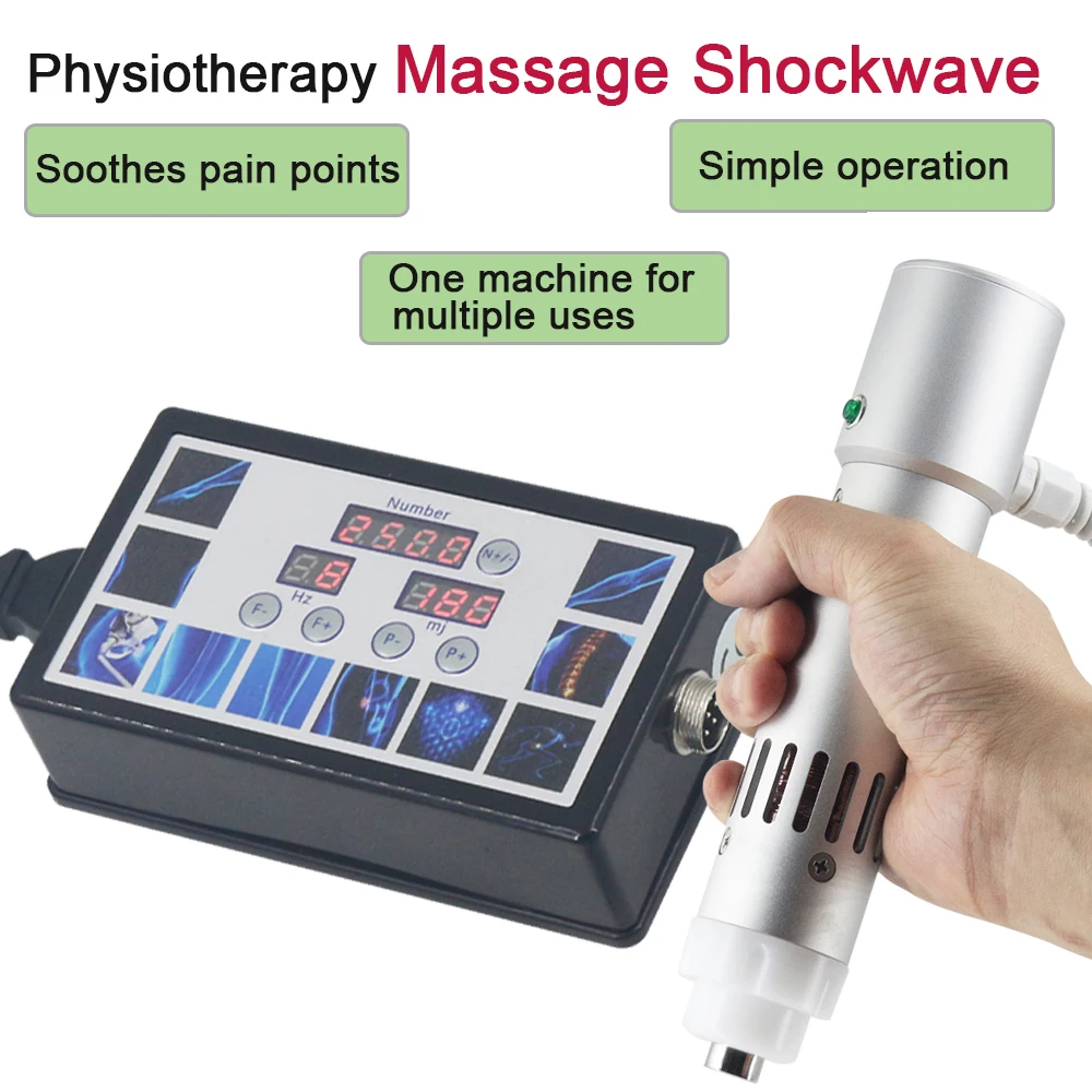 Portable Shockwave Therapy Machine For Erectile Dysfunction Physiotherapy Instrument Muscle Pain Relief Home Use Massager