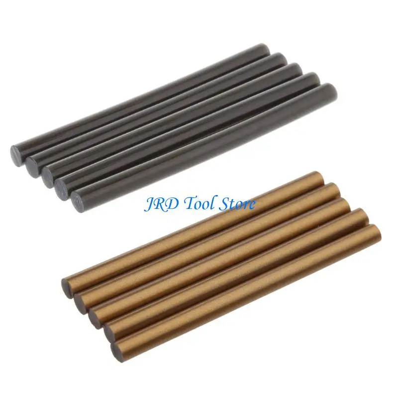 A2UD 5pcs 7x100mm Sticchi colla a fusione a caldo per pistola per colla per riscaldamento elettrico strumento artigianale