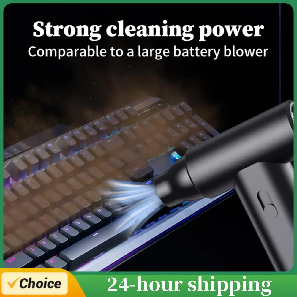 

110000PRM Electric Air Duster Brushless Motor Cordless Air Blower Rechargeable Portable Air Blower for Electric Devices Cleaning