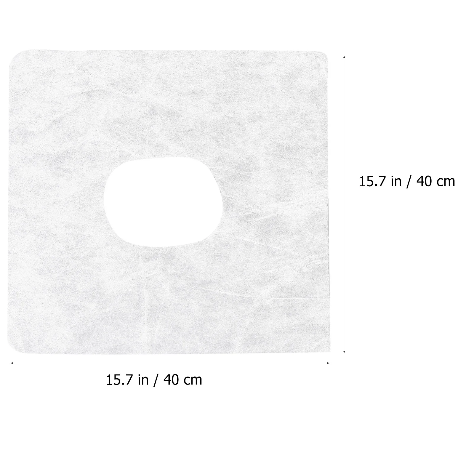 

200 шт. одноразовый чехол для лица из нетканого материала, безопасный для спа-салона красоты, массажный чехол для лица, товары для красоты