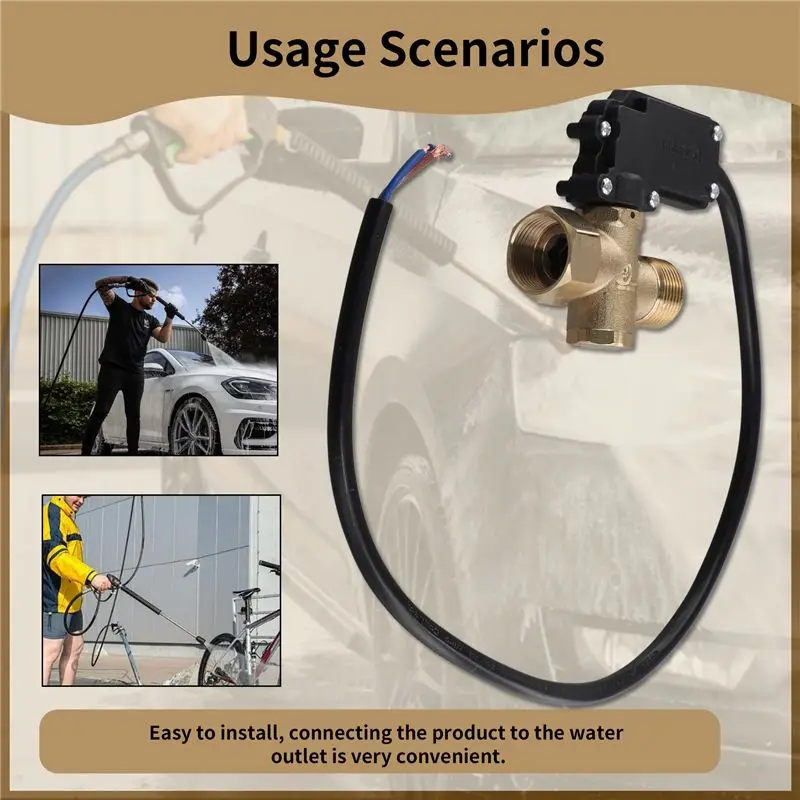 Dispositivo de interruptor automático de detección de presión de agua AB59-220V, modelo 55/58, lavadora de coche, accesorios de arranque/parada automática