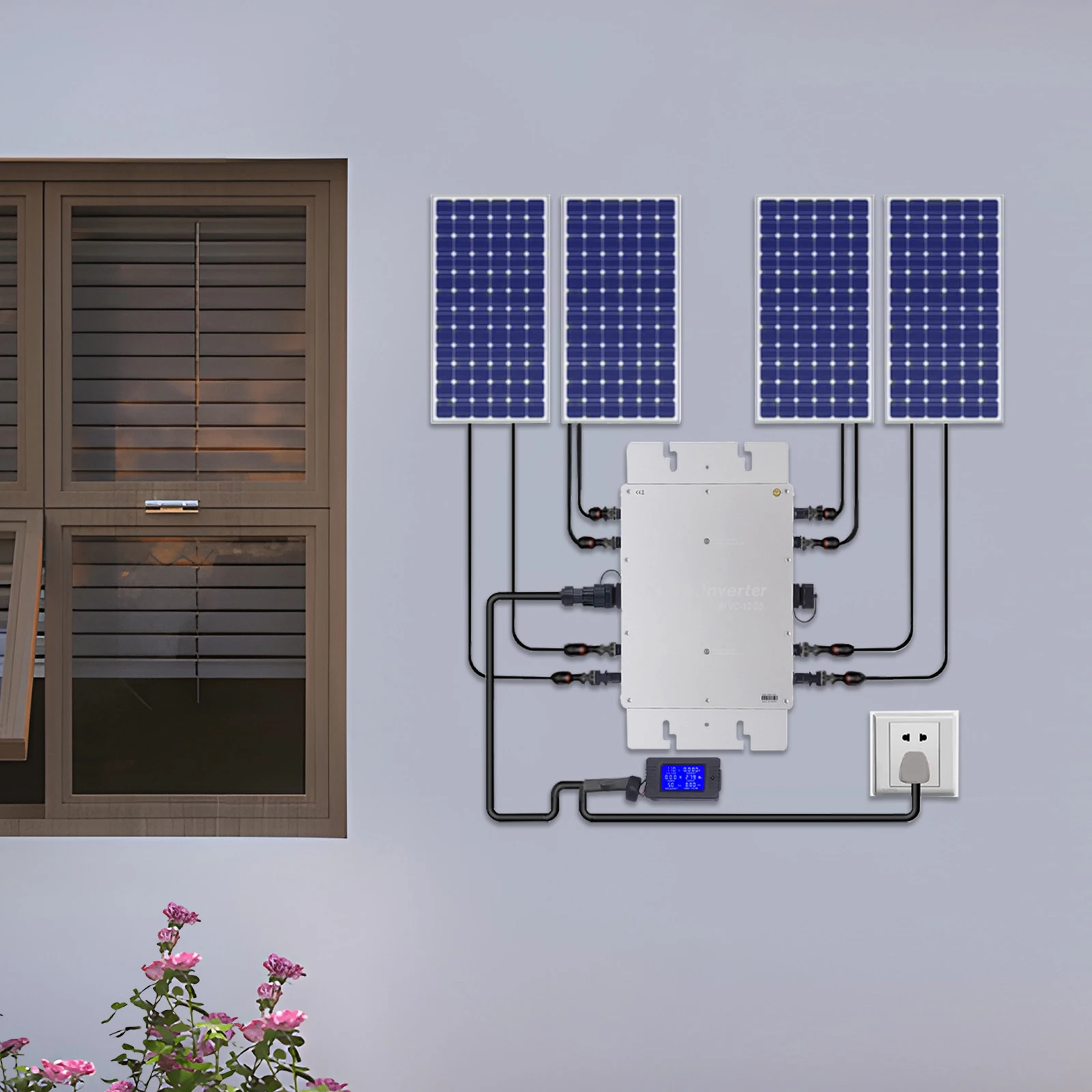 1200W Solar Grid Tie Micro Inv - Grid Tie Micro Inverter 评论和价格