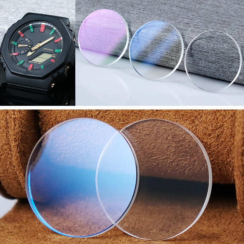GA2100 Sapphire glass For Casio G-SHOCK 5611 GA-2100 GA-B2100 Mirror High Definition Lens Hd Watch Replacement Glass Accessories