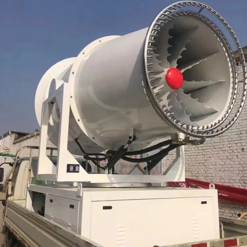 Mobile Remote Fog Cannon Construction Site Coal Yard Dust Removal Fog Cannon Small City Dust Removal Spray High Quality