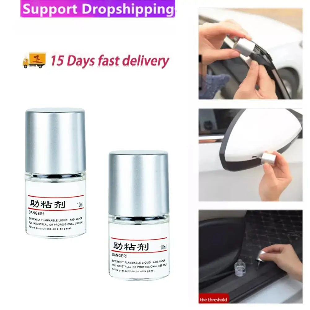 2X Original 944 Adhesive Primer Adhesion Promoter 10ML Increase The Adhesion Car Wrapping Application Tool Car-styling For Tape