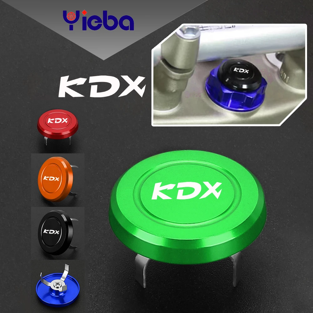 For Kawasaki KDX KLX KX 65 80 85 125 150 250 450 R/F VERSYS X250/X300 Motocross Handlebar Decorative Screw Cover Cap Hole Plug