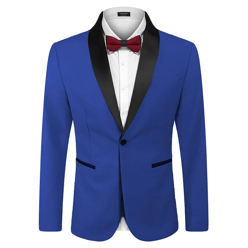 Blazer Business Versione coreana Giacca da uomo versatile da matrimonio in stile britannico da uomo alla moda
