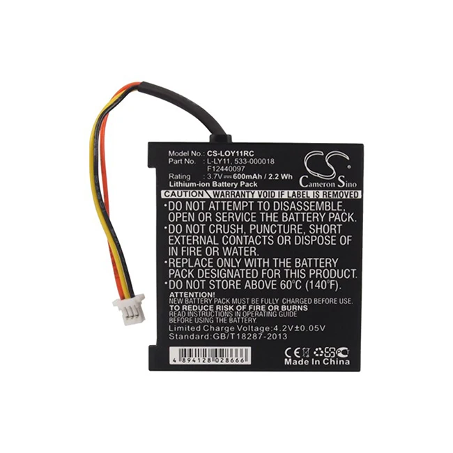 Cameron Sino 600mAh Battery For Logitech MX Revolution  Gaming Headset G930  G930  Headset G930 533-000018  F12440097  L-LY11