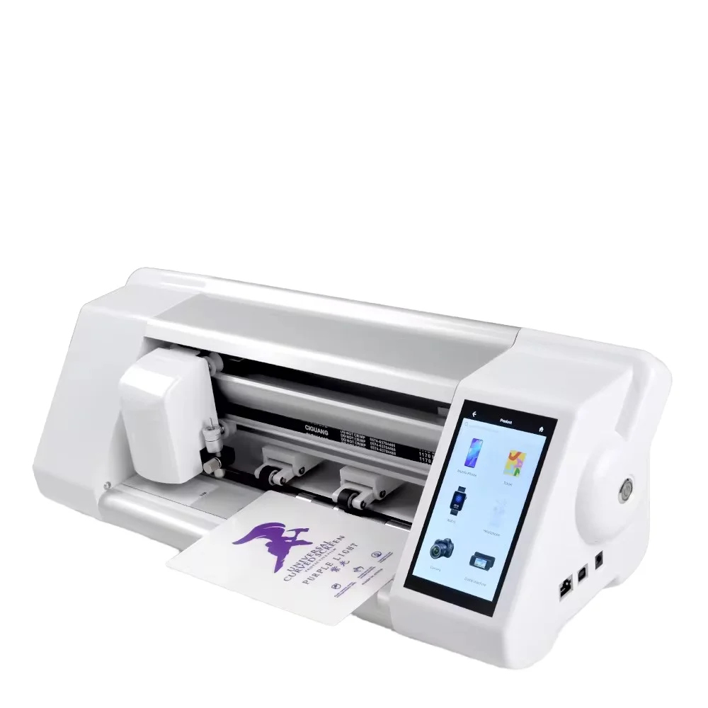 

2025 High Quality TPU Hydrogel Screen Protector Film Cutting Machine Made Of PC Material For Mobile Phones And Smart Watches