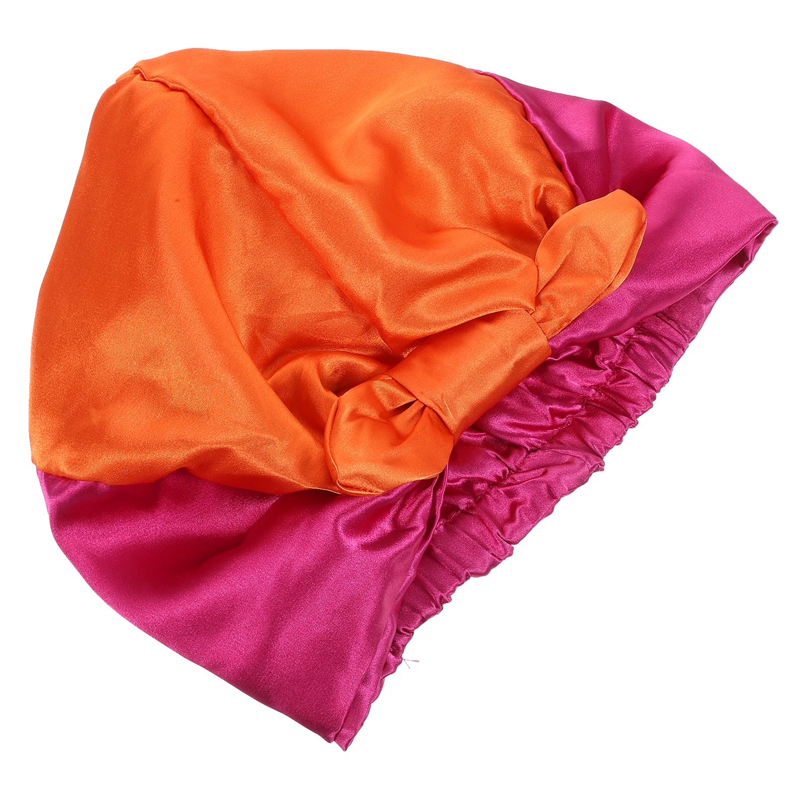 

Satin Anti Slip Sleep Hat Ladies Protection Bonnet Curly Hair Long Hair Style Maintenance Comfortable Lightweight