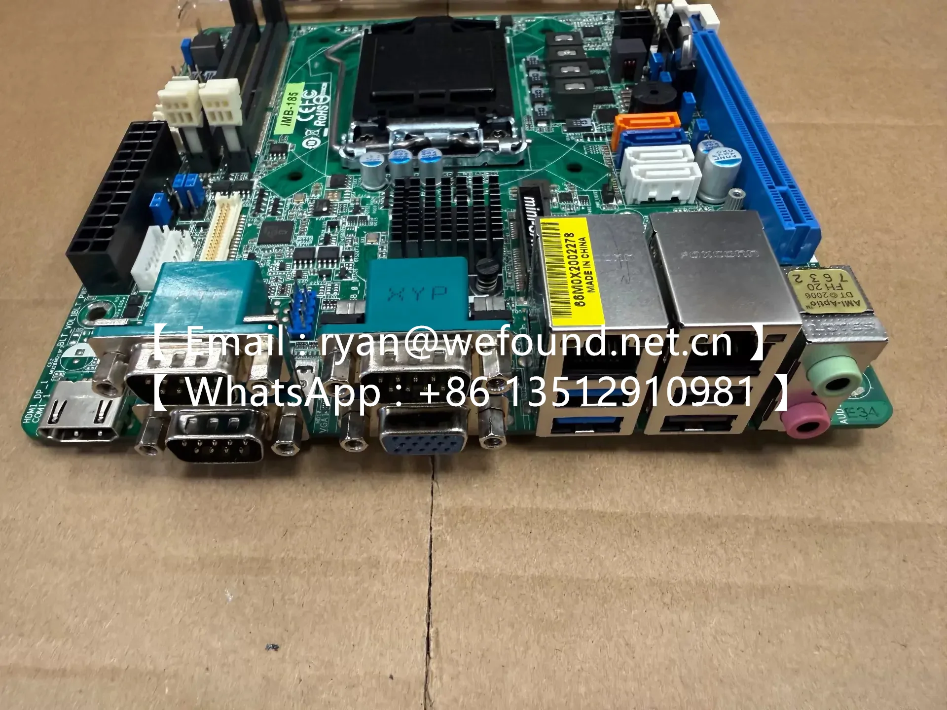 Industrial & Embedded IMB-183 IMB-185 IMB-150D SBC-210D IMB-161-L IMB-1225 IMB-151D-WF IMB-191 IMB-792 IMB-1006J IMB-1240-WV