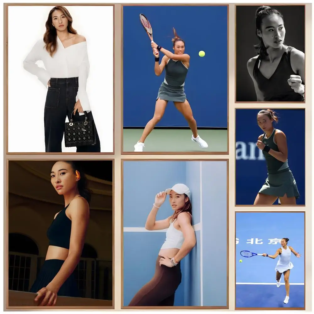 Athlete Portrait Z-Zheng Qinwen Poster  Classic Home Interior Design & Modern Wall Decor Art Collection