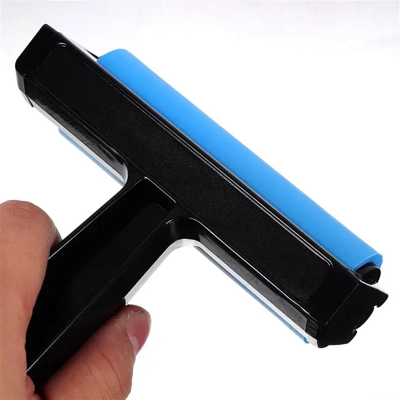 Rolo vermelho cola rolos diamante pressionando ferramentas fornecimento pintura desenho multi-função manual de borracha