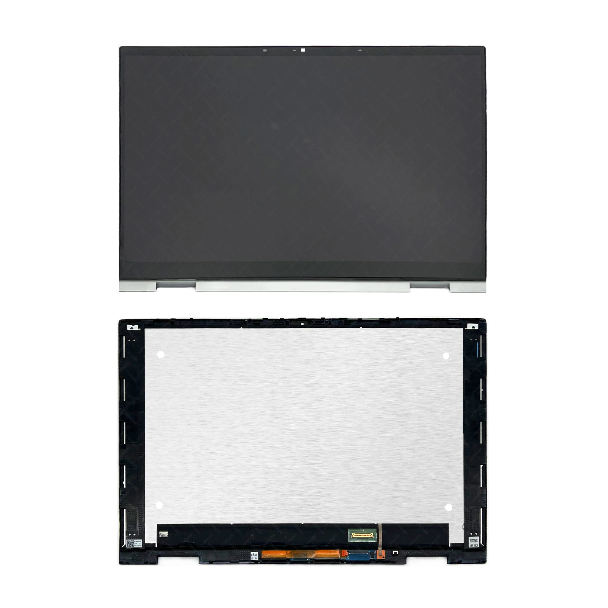 Imagem -06 - Assembly Assembly Fhd Ips Lcd Assembléia Tela Sensível ao Toque com Moldura de Prata para hp Envy X360 15-ew Série 1920x1080 30 Pinos 60 hz 15.6