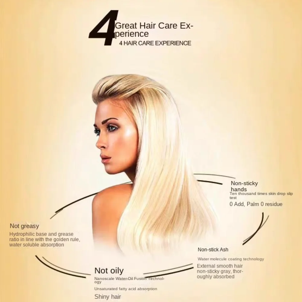 Fragrant Hair Care Essential Oil Brightening Nourishing Scalp Repair Serum Smooth Repairing Natural Plant Essence Salon Supplies