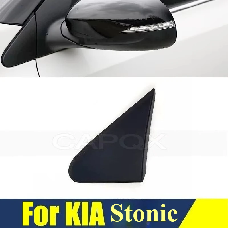 Front Door Window Inner Triangle A Colum Cover Trim For KIA Stonic KX1 Window Pillar Door Triangle Cover Trim