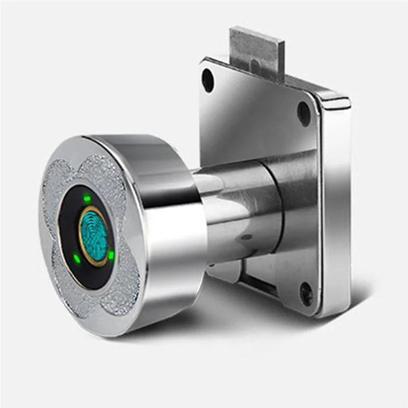 

B29C-замок с отпечатками пальцев, биометрический электронный дверной замок без перфорации, низкая мощность с трехцветной лампой для офиса и дома