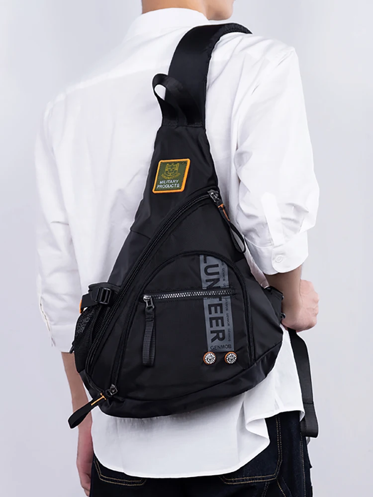 Volunteer Crossbody Bags for Men 2023 New Light Weight Trendy Vintage Multi-pocket High Quality Waterproof Shoulder Bag 1609-15