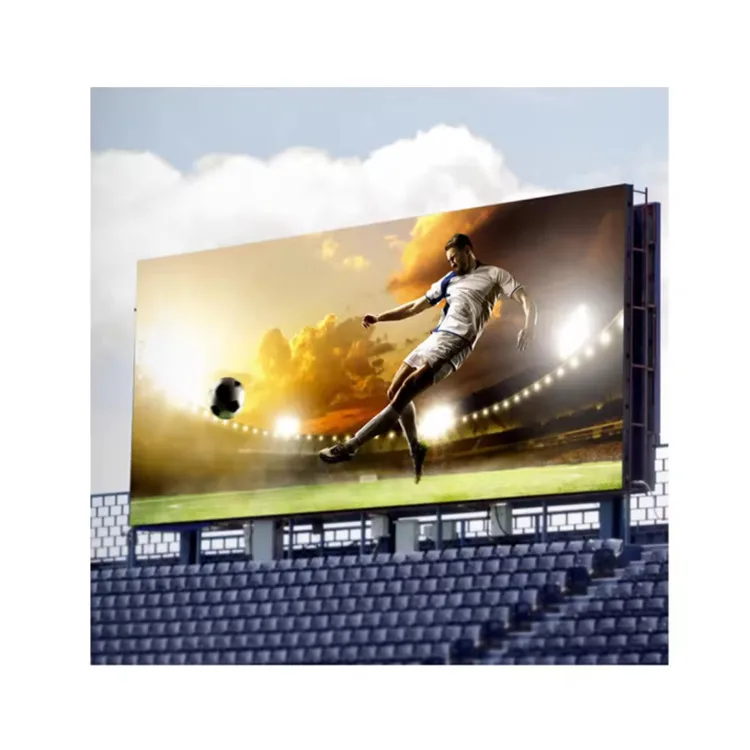 Schermo video pubblicitario di grandi dimensioni per stadio di installazione fissa P2.5 per esterni 960x960 Display a LED digitale