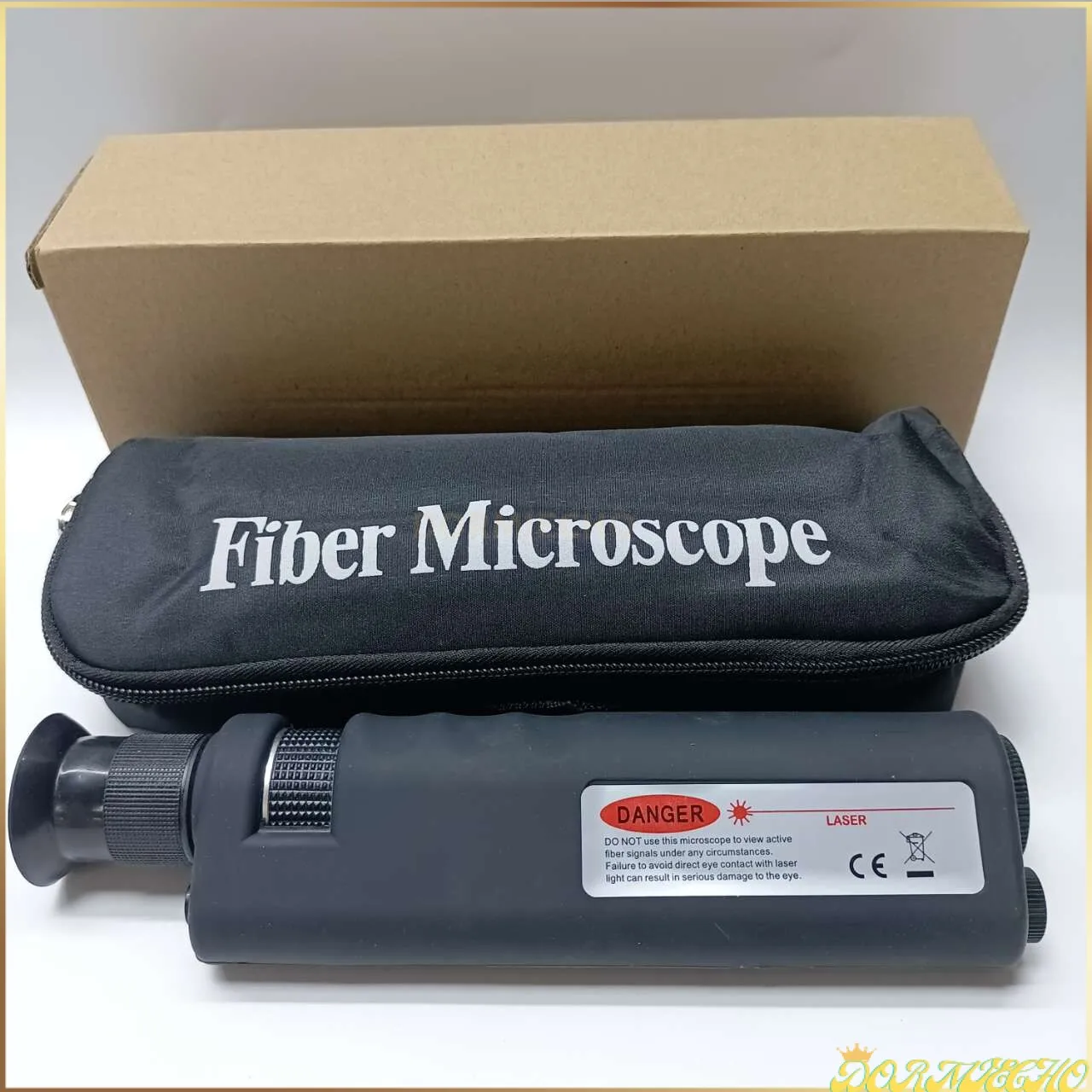 Handheld 200X/400X/200XD Universal Adapter for Fiber Optical Inspection Microscope LED Illumination AntiSlip Rubber High Quality