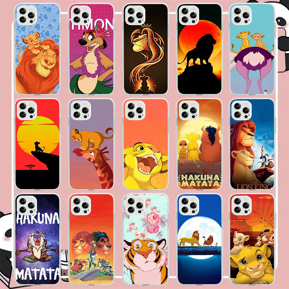 SK-68 The Lion King Silicone Case For Tecno POP 4 AIR 5 5P Camon 15 16 17 17P 18 18T 18P 18i 19 Premier Neo Pro