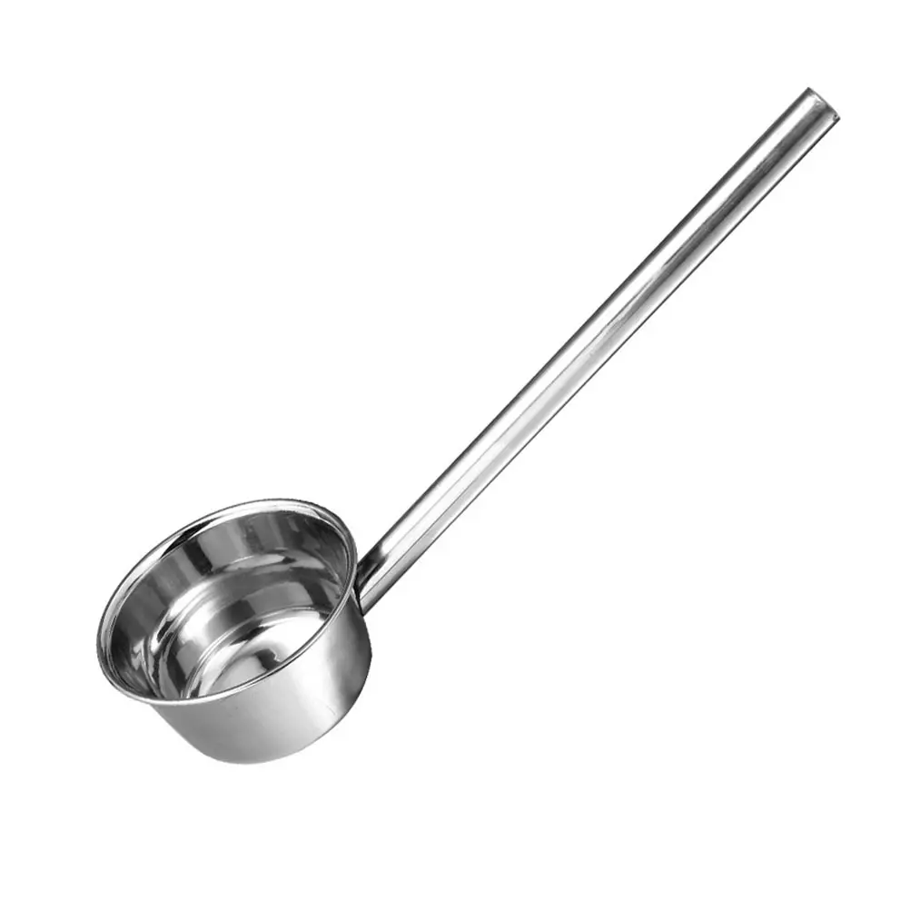 

Stainless Steel H Water Ladle 16x35cm Kitchen Tool Bailer Practical Stainless Steel Water Ladle Spoon