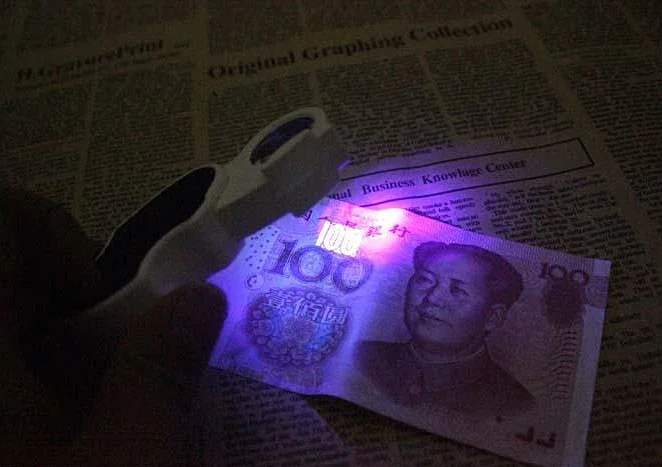 10X 25Mm Gấp Đèn LED Chiếu Sáng Kim Cương Kính Lúp Trang Sức Xác Định Tiền Tệ Phát Hiện Kính Phóng Đại Viên Ngọc Hình Vòng Tròn Ma Thuật