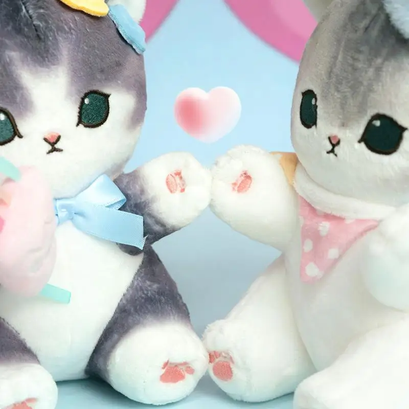 Mofusand Cat Plushies para crianças, Cosplay Animais, Boneca De Pelúcia Bonito, Presente