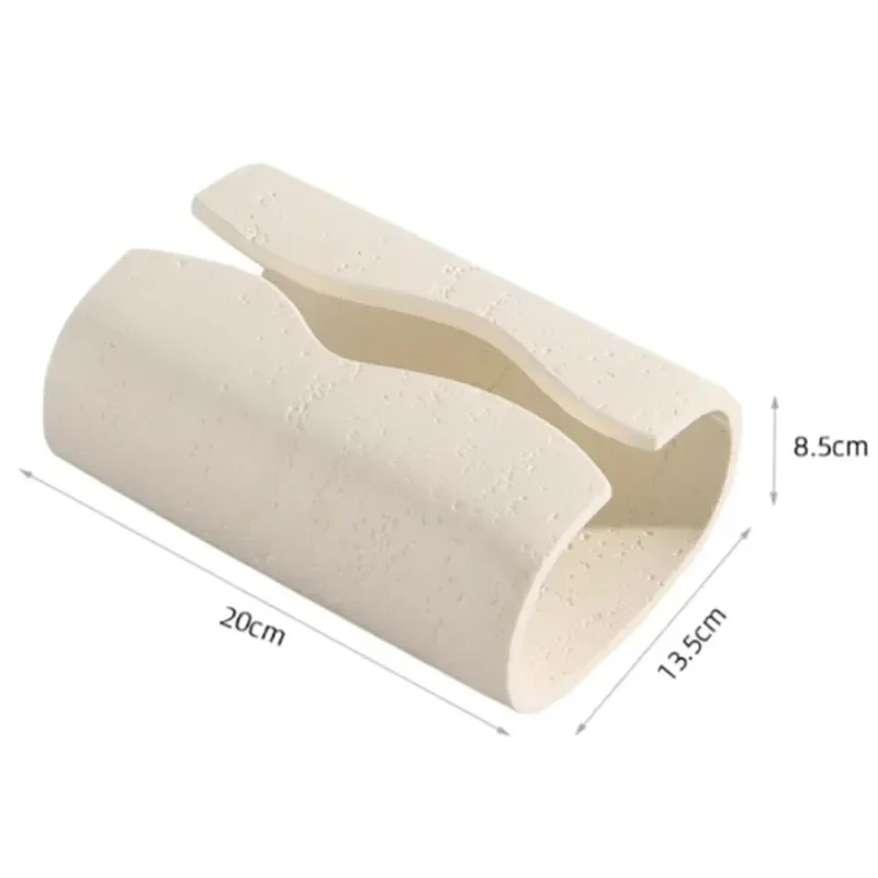 

Luxury white tissue box, marble material beauty tissue storage, living room decoration box, kitchen supplies
