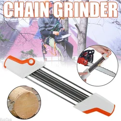 2 IN 1 Easy Chainsaw File Chain Sharpener For Stihl Whetstone Kits 4.8mm