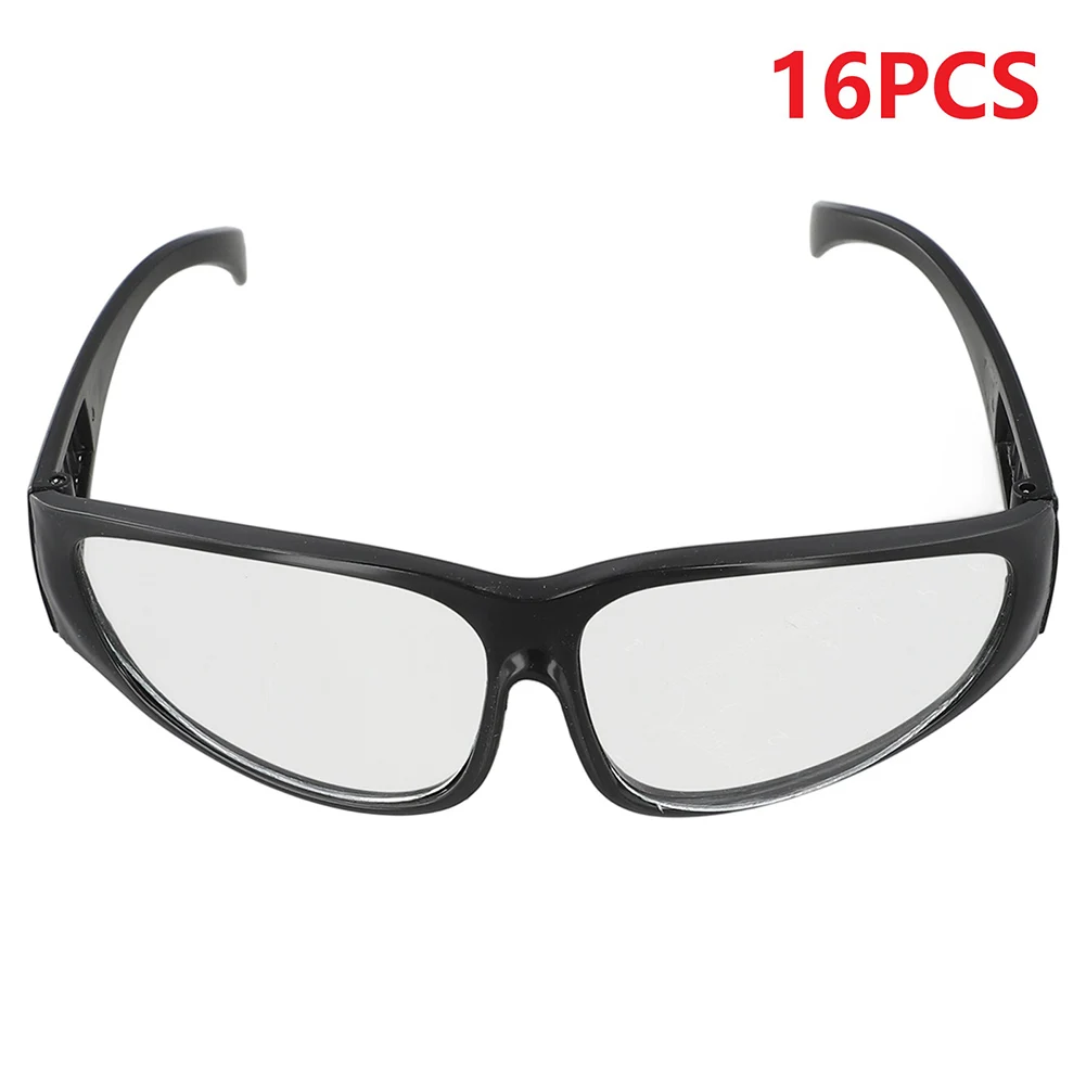 

16 шт. защитных очков для сварки с одинарными линзами для надежной защиты при тяжелых сварочных работах