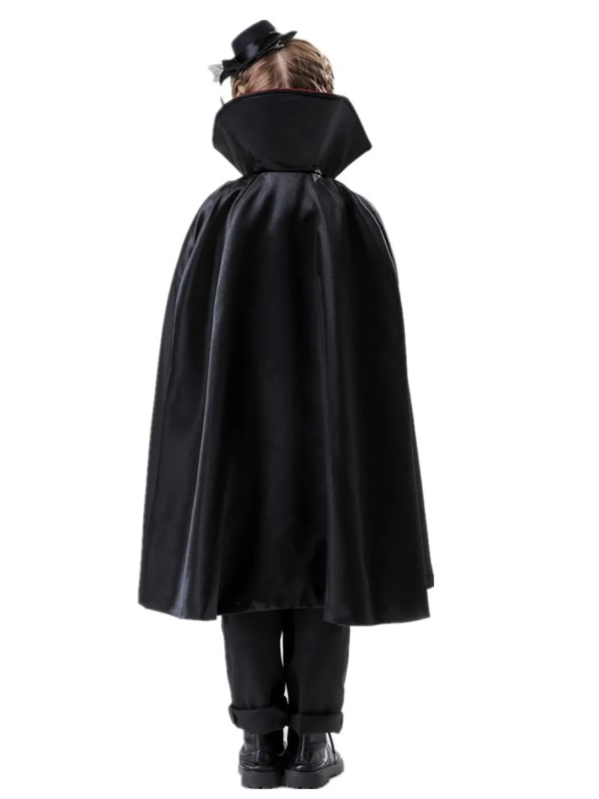 loween Children's Costume Girls  Performance Robe Witch Stage Performance Dr up Polyester Fiber Summer New Arrival