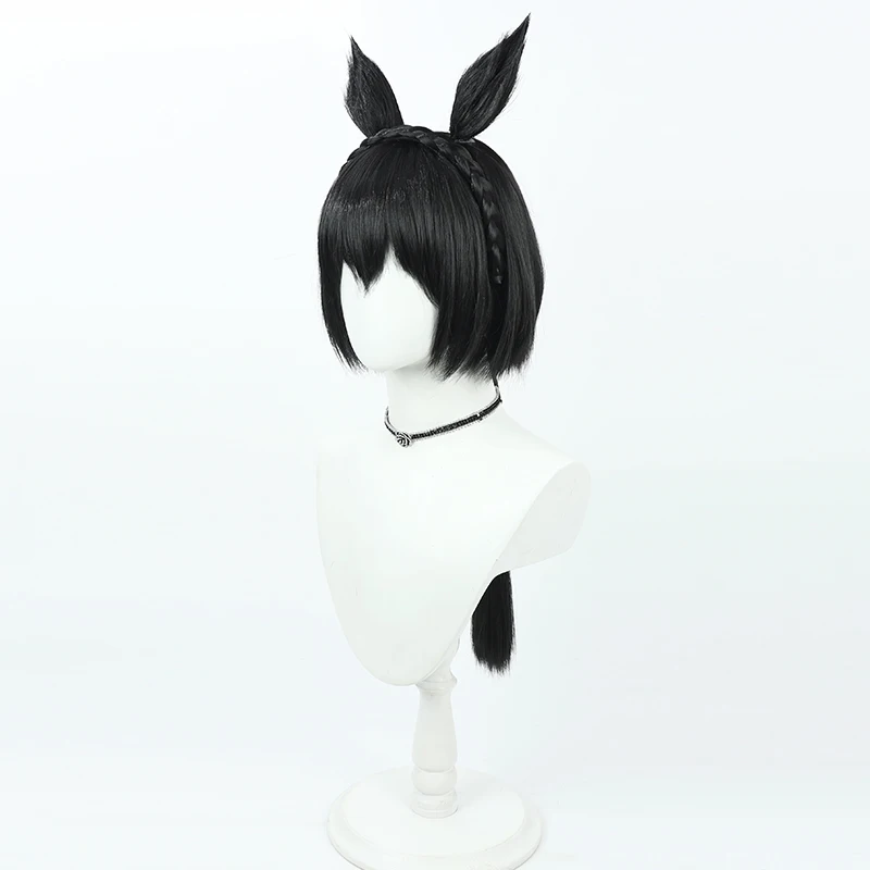 Anime Uma Musume Gold Ship Cosplay Wig Anime Game Role-playing Halloween Party Prop Synthetic Hair Heat Resistant Fiber