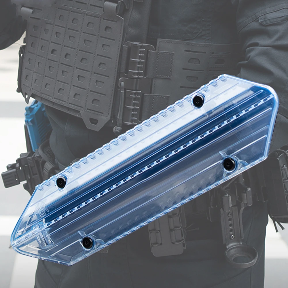 

Outdoor quick-reaction arm shield Impact-resistant bulletproof cold-resistant shield Tactica telescopic rescue protective shield