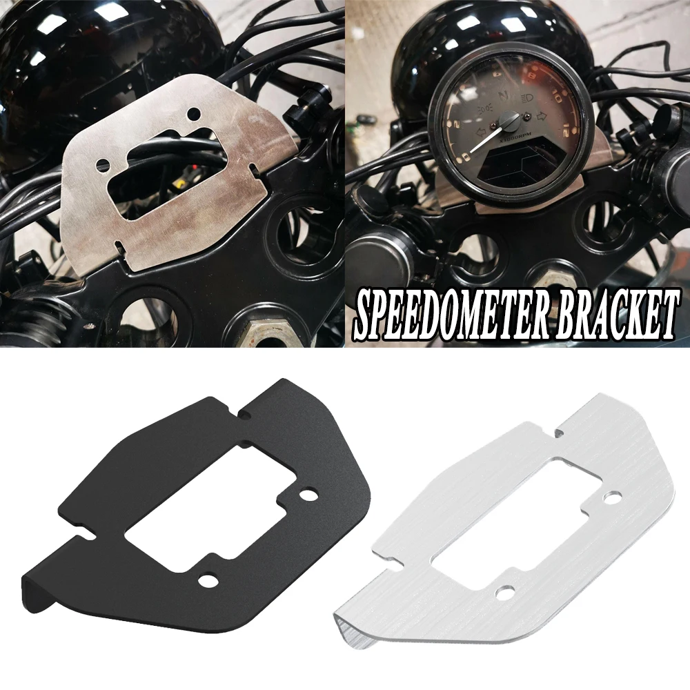 For BMW K100 K75 CAFE RACER Motorcycles K 100 K 75 CAFE RACER Brushed Stainless Steel Speedometer Bracket Speedometer Bracket