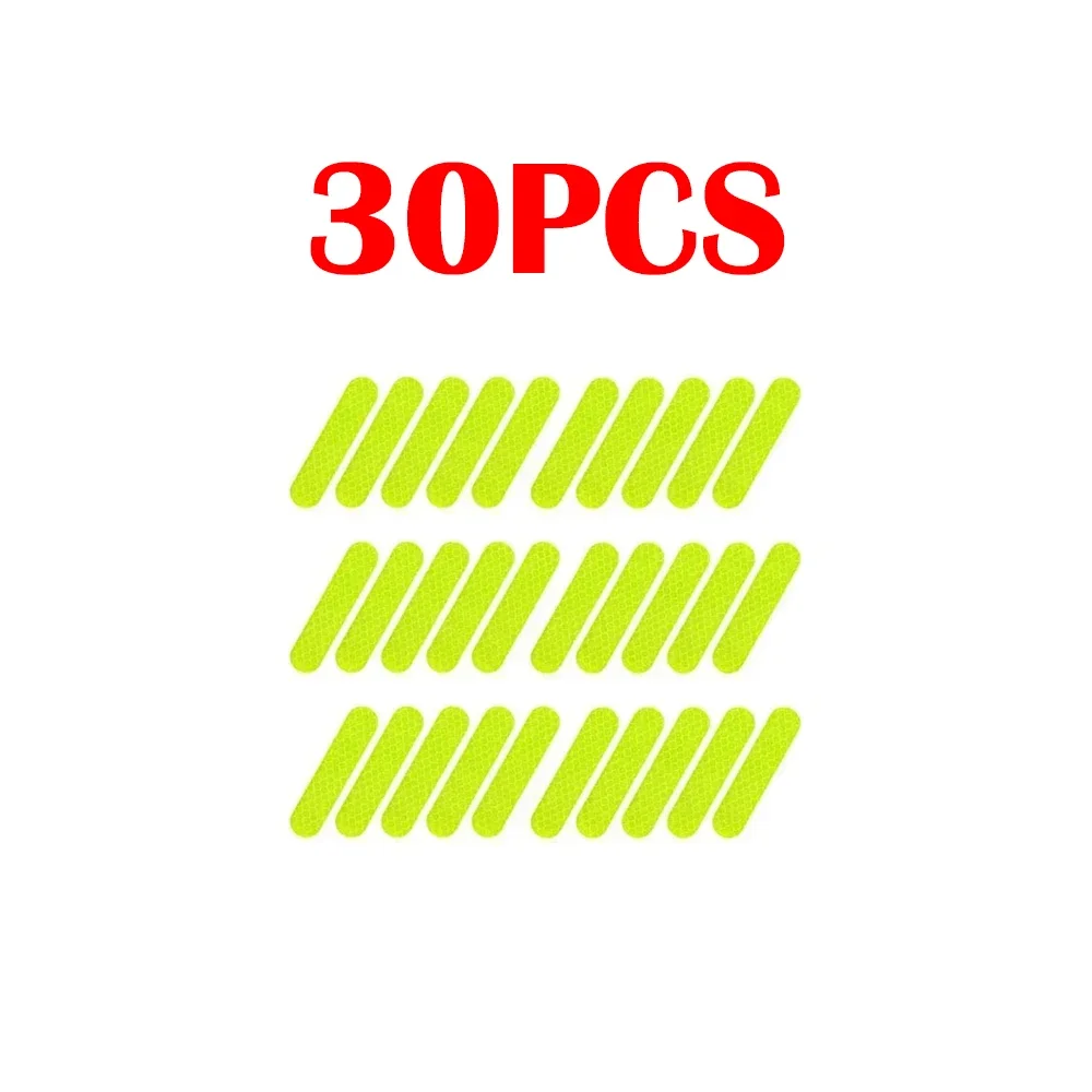 Motorcycl Helmet Safety Warning Reflective Stickers Strip Waterproof High Visibility Reflector Tape For Night Riding Walking Car