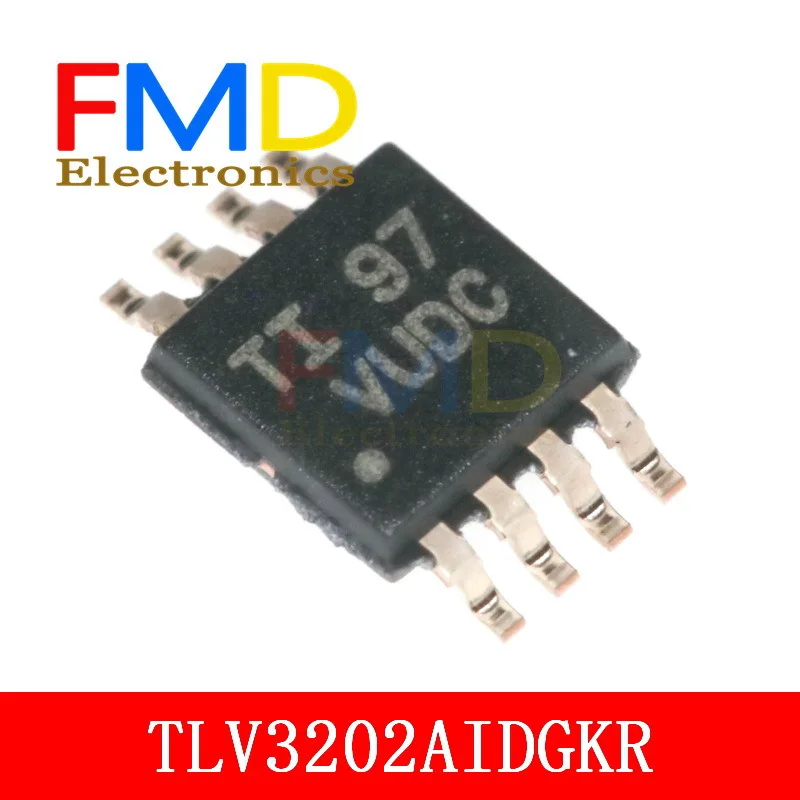 5PCS/LOT TLV3202AIDGKR TLV3202  VUDC linear  MSOP - 8