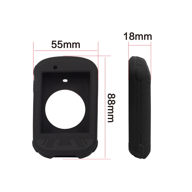 CNC Bike Computer Case Silicone For Garmin Edge 530 830 Bicycle Speedometer Shockproof Protection Cover Cycling Accessories Part