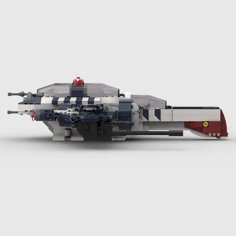 NEW 666PCS star battle Movie Muunilinst ARC-170 space fighter model DIY creative ideas Child Toy Assembly Puzzle Gift MOC-75402